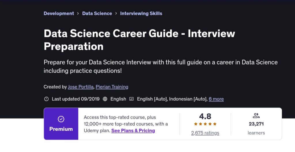 Data Science Career Guide