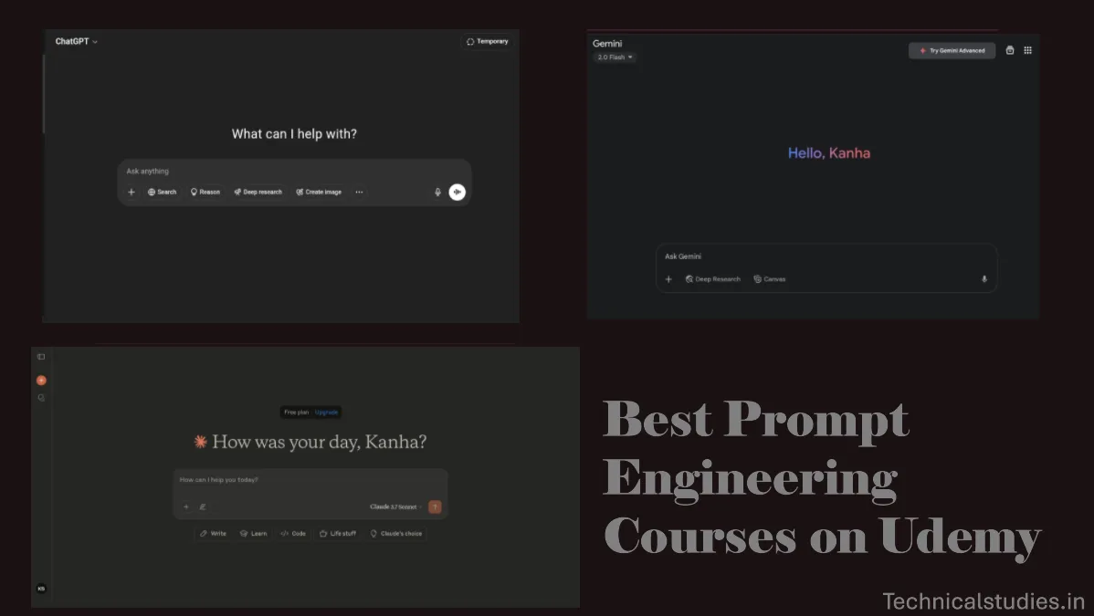 Best Prompt Engineering Courses on Udemy
