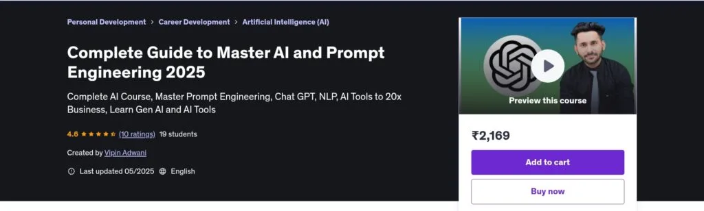 Complete Guide to Master AI and Prompt Engineering