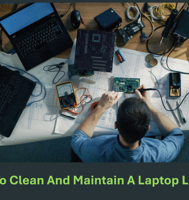 How To Clean And Maintain A Laptop Like A Pro