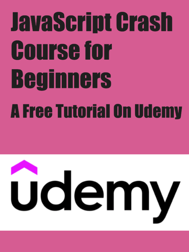 JavaScript Crash Course for Beginners