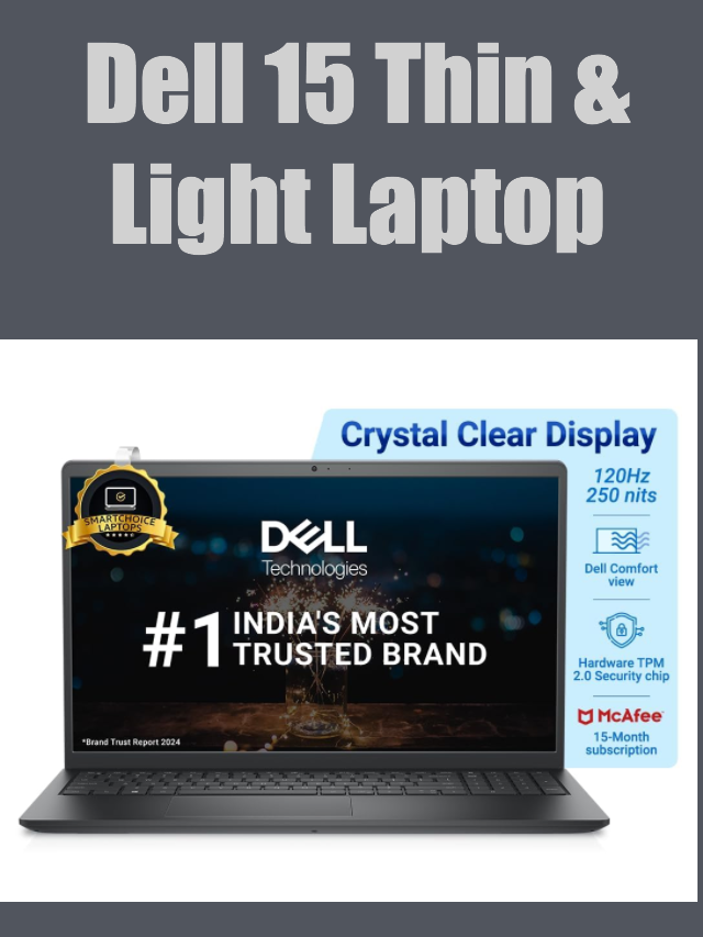 Dell 15 Thin & Light Laptop