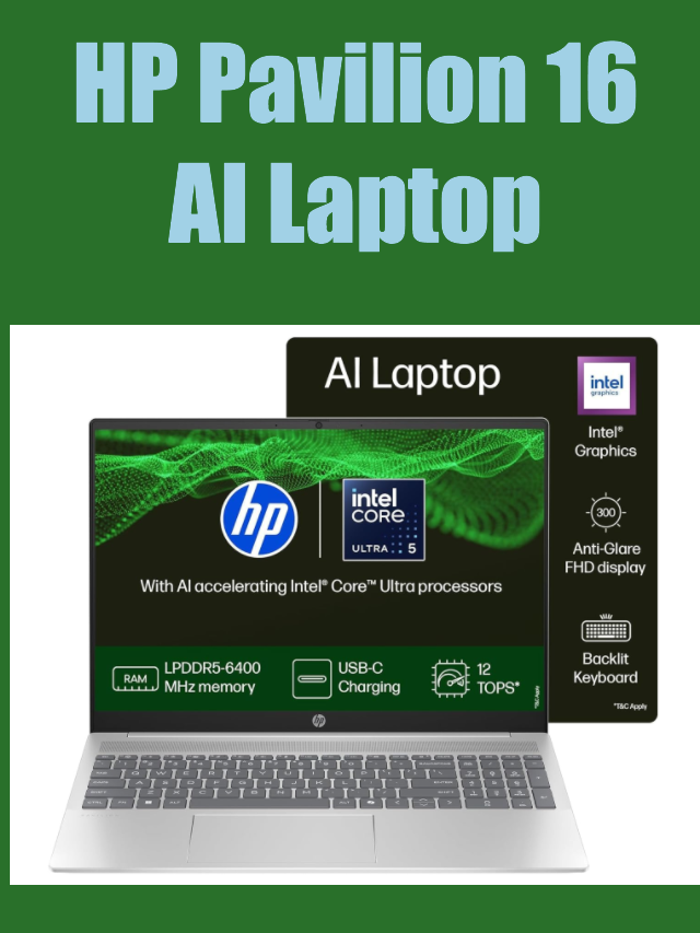 HP Pavilion 16 AI Laptop