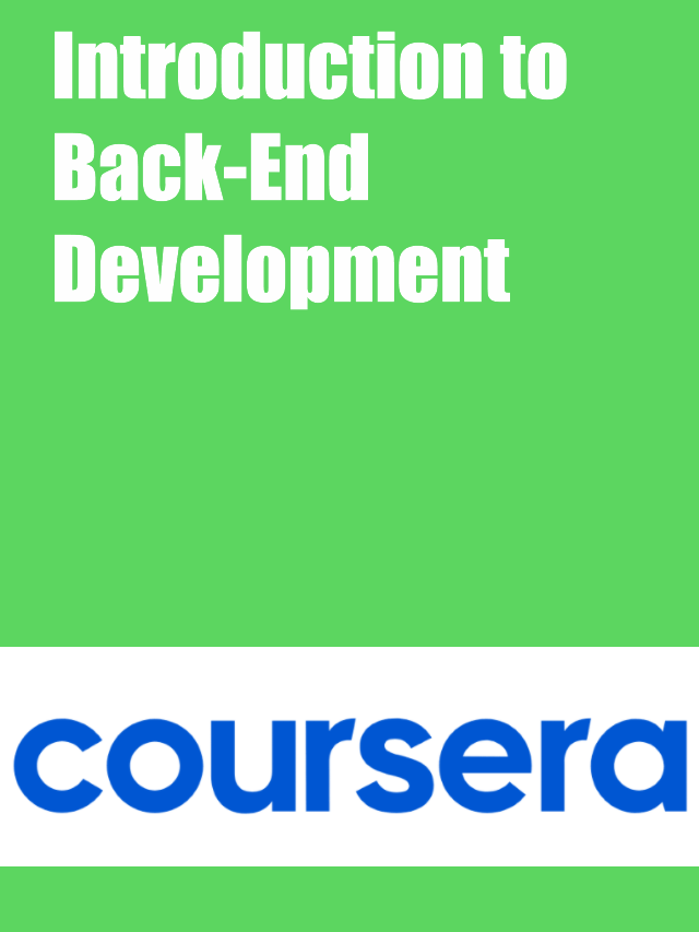 Introduction to Back-End Development