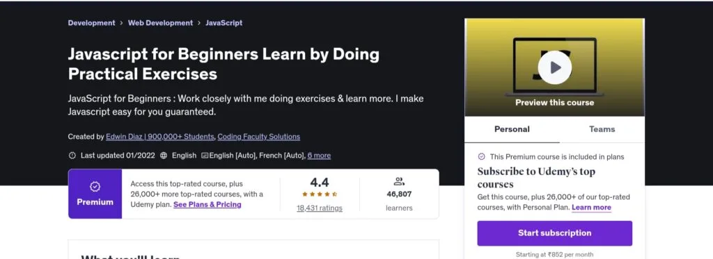 JavaScript for Beginners JavaScript for Beginners