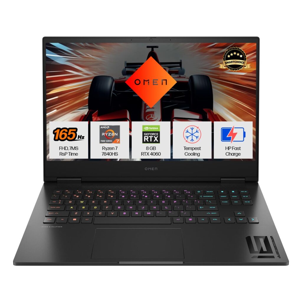 HP Smartchoice Omen Gaming Laptop