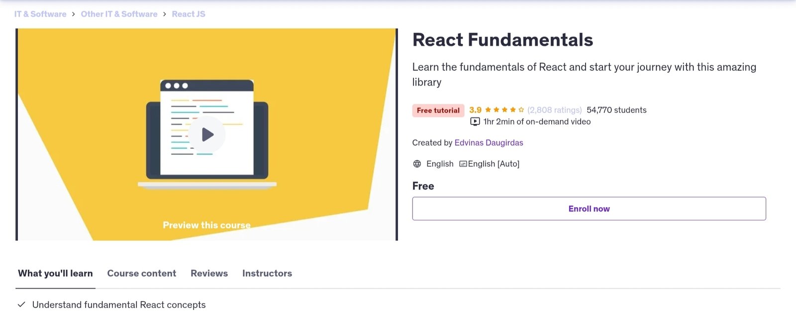 React Fundamentals React Fundamentals