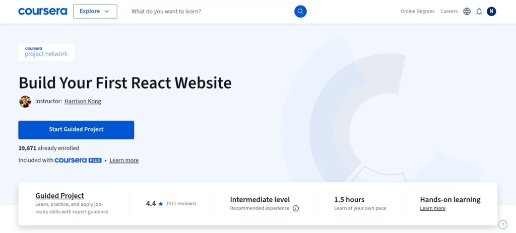 Build Your First React Website