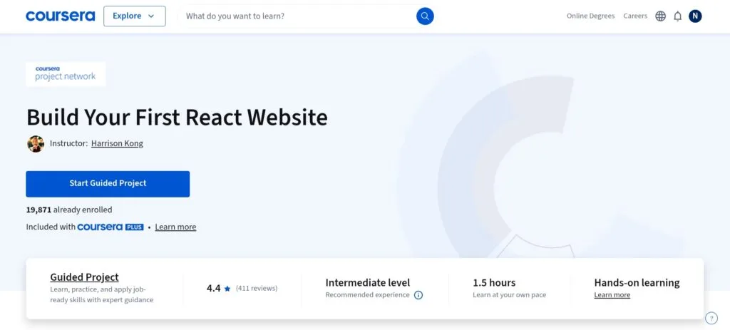 Build Your First React Website