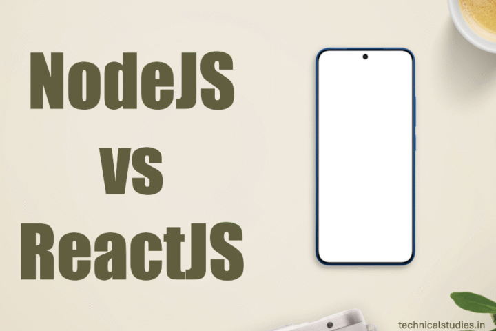 NodeJS vs ReactJS