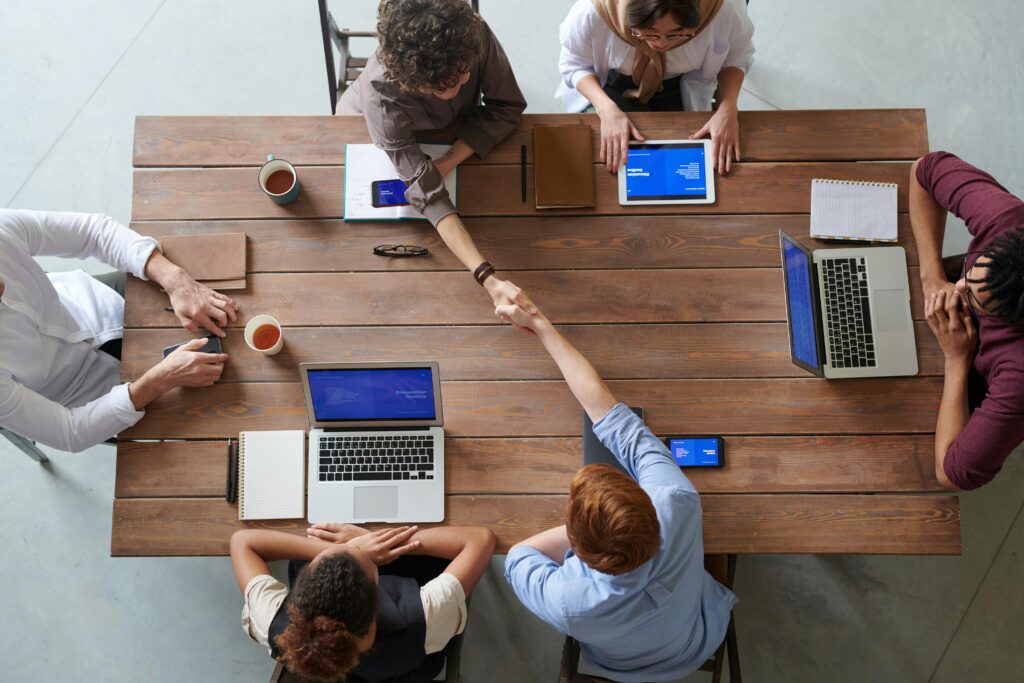 web developers discussing