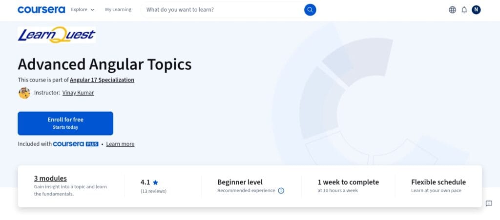 Advanced Angular Topics Advanced Angular Topics