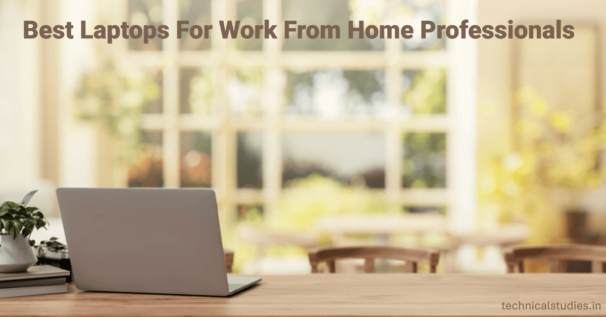 Best Laptops For Work From Home Professionals In India