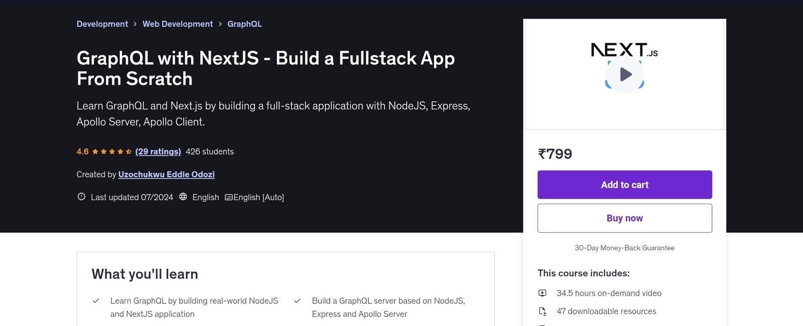 GraphQL with NextJS – Build a Full-stack App From Scratch GraphQL with NextJS – Build a Full-stack App From Scratch