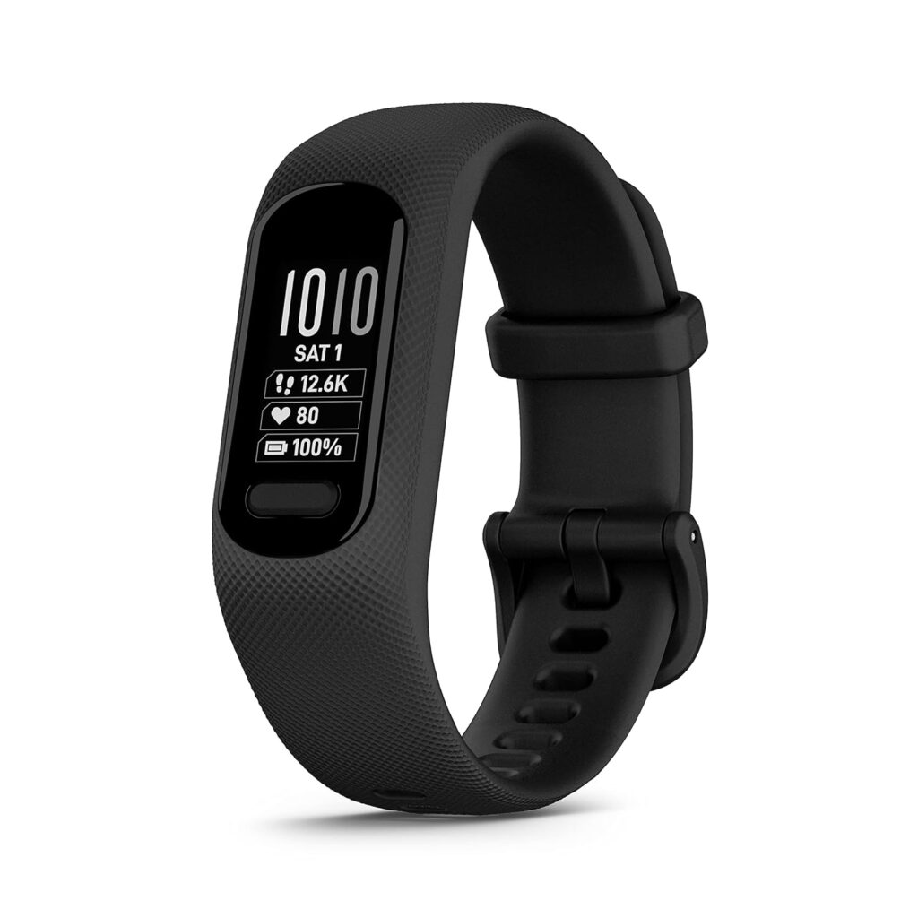 Garmin Vivosmart 5 – Best for Advanced Health Monitoring & Stress-Aware Fitness Tracking