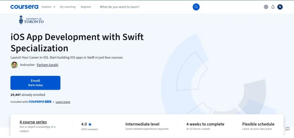 iOS App Development with Swift Specialization iOS App Development with Swift Specialization