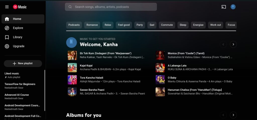 YouTube Music YouTube Music