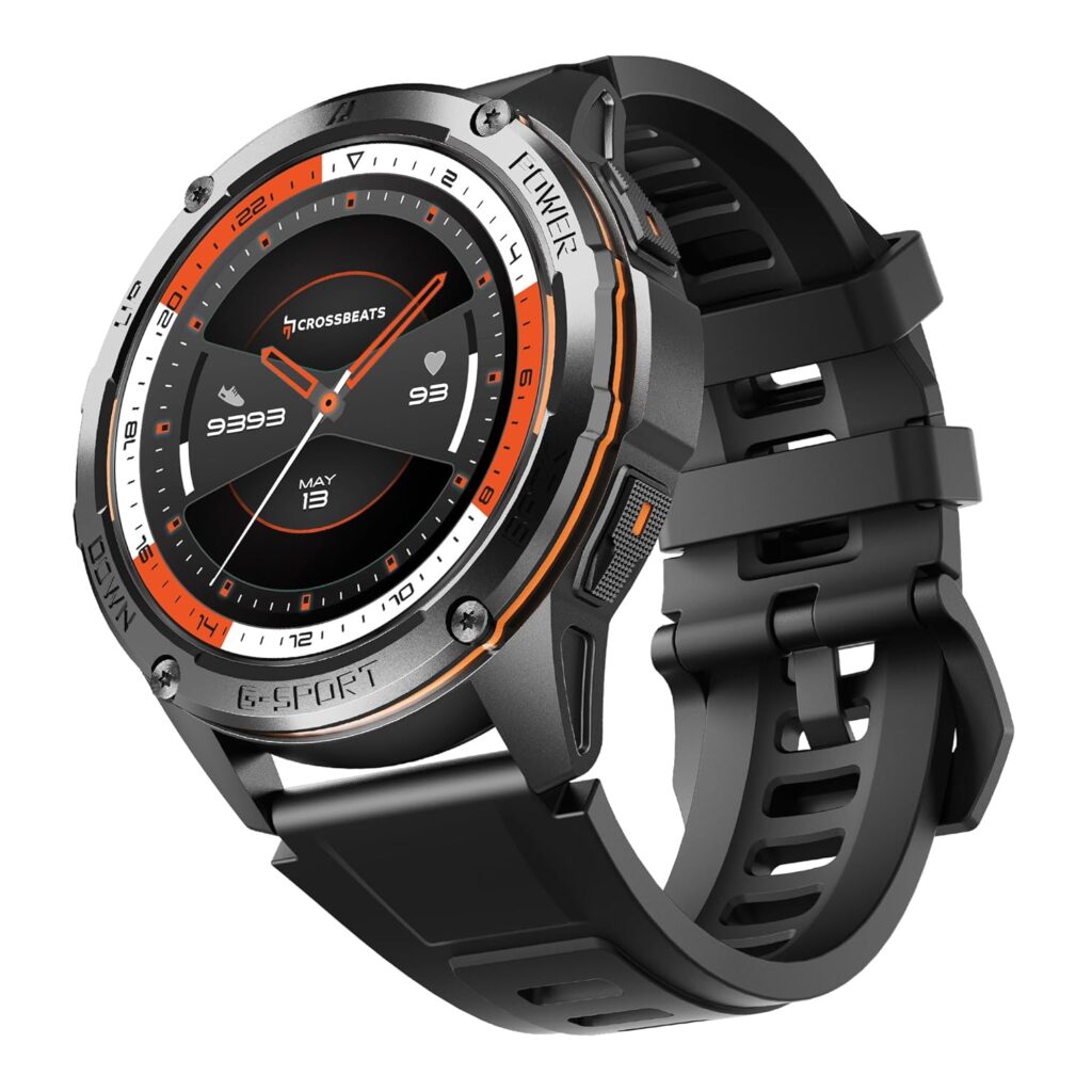 CrossBeats Armour Pro AI Premium Smart Watch
