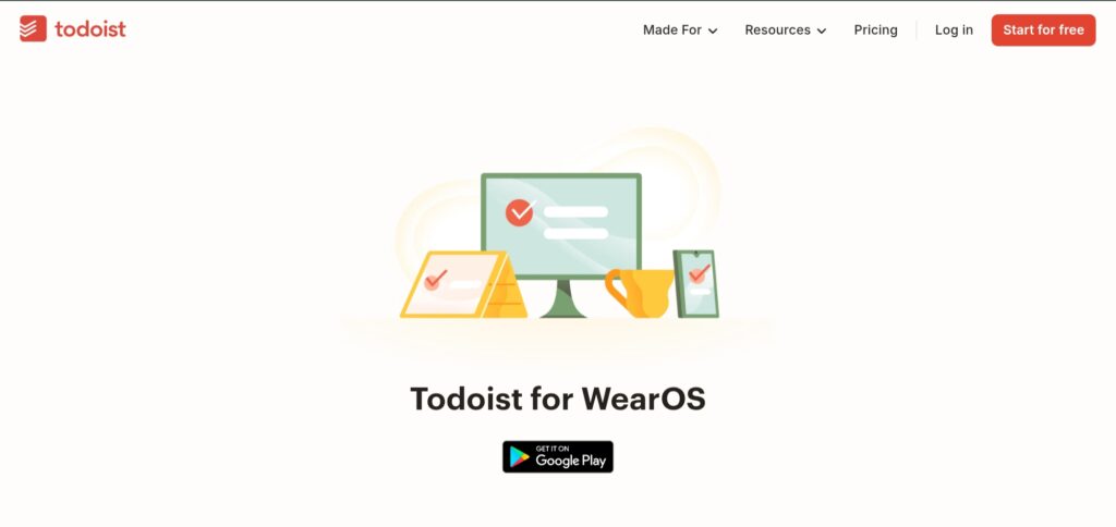 Todoist for Wear OS