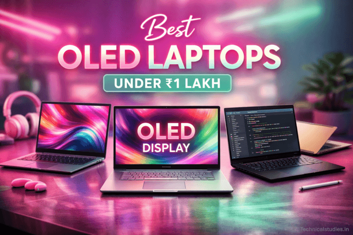 Best OLED Laptops Under ₹1 Lakh in India