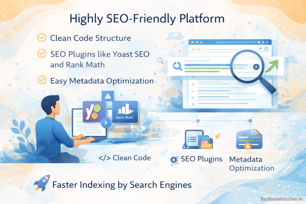 Highly SEO friendly Platform