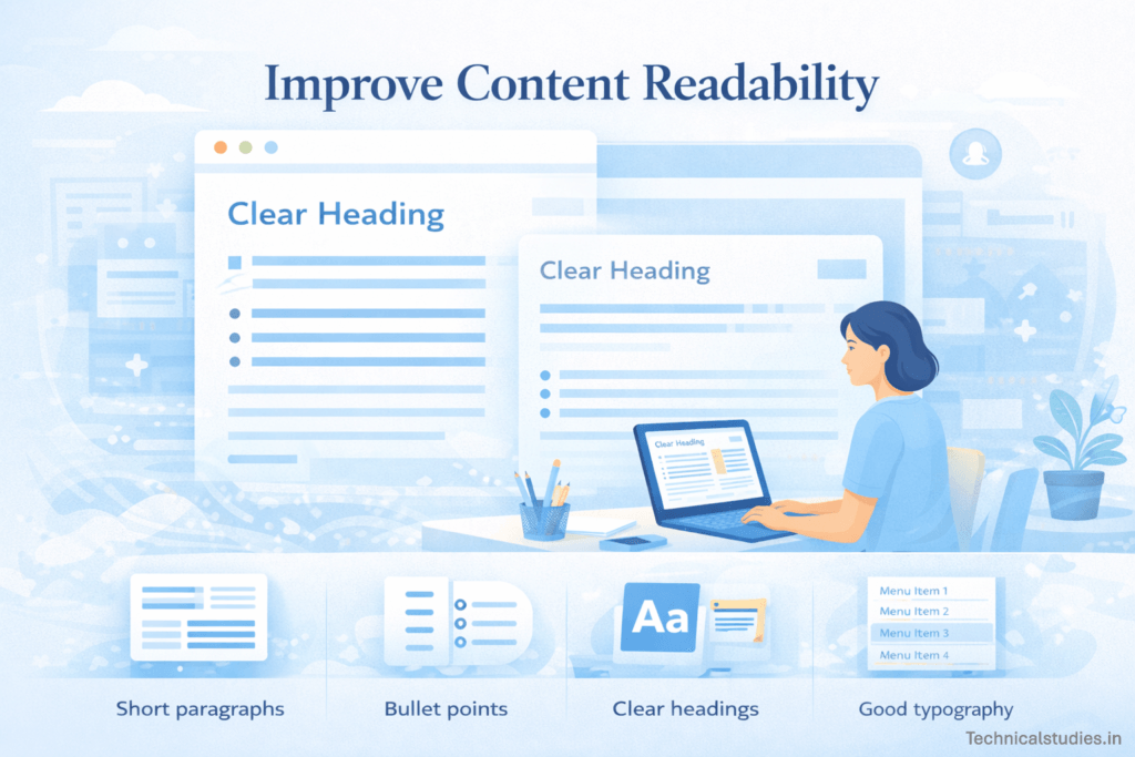 Improve Content Readability