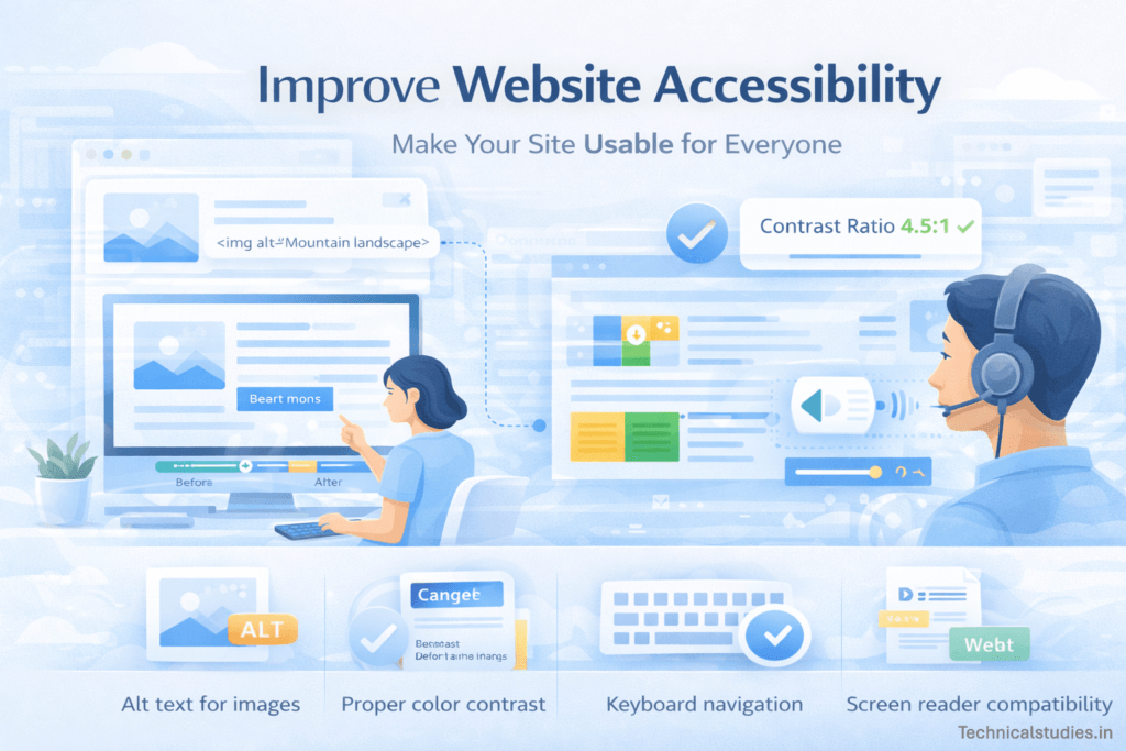 Improve Website Accessibility