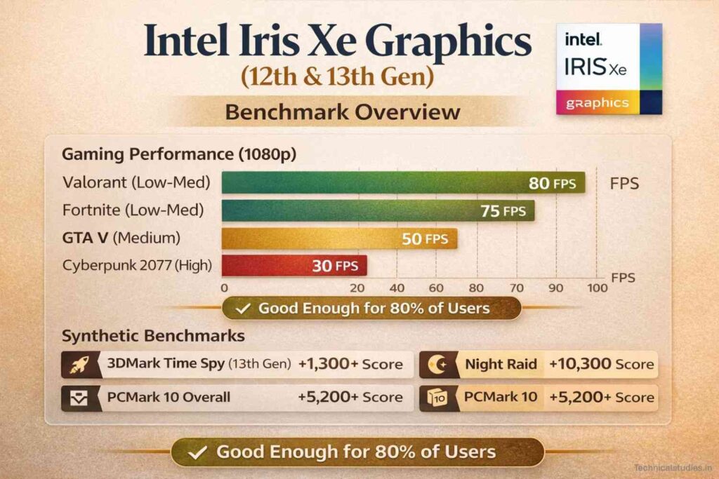 Intel Iris Xe Graphics Benchmark Overview Intel Iris Xe Graphics Benchmark Overview
