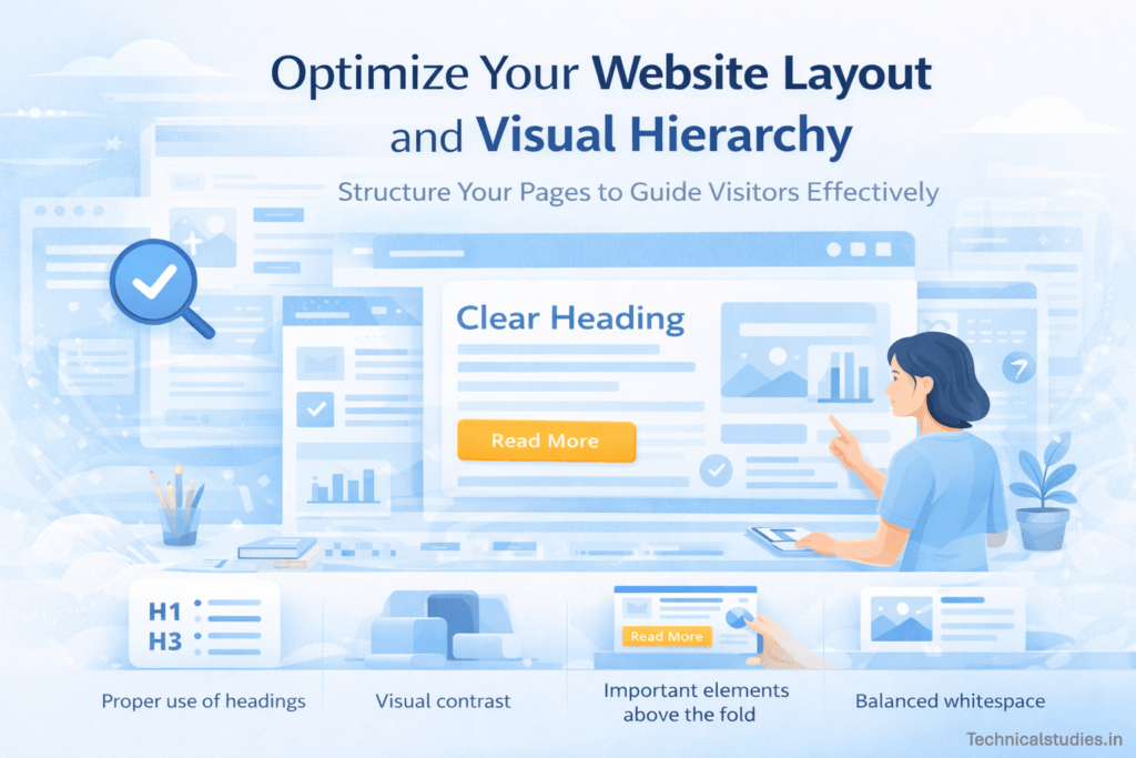 Optimize your Website Layout and Visual Hierarchy