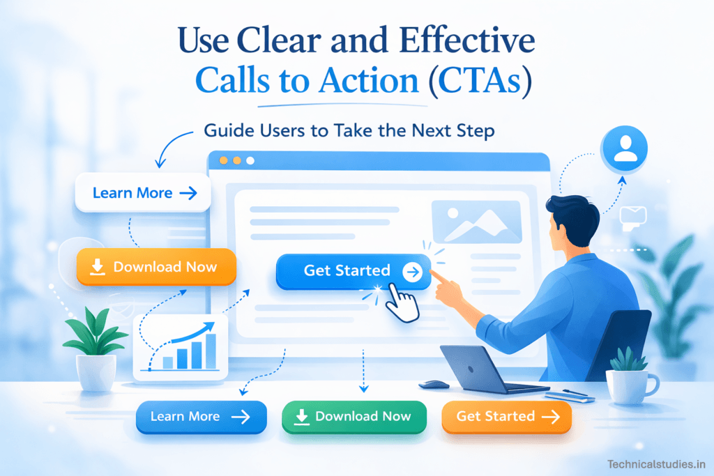 Use Clear and Effective Call to Action