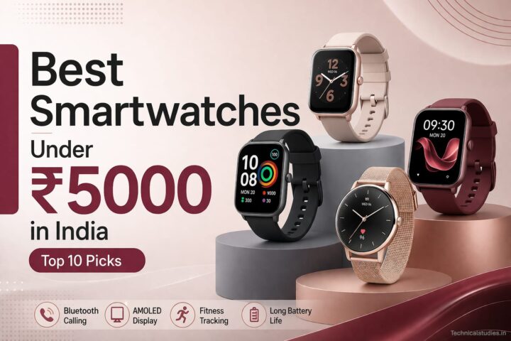 Best Smartwatches Under ₹5000 in India