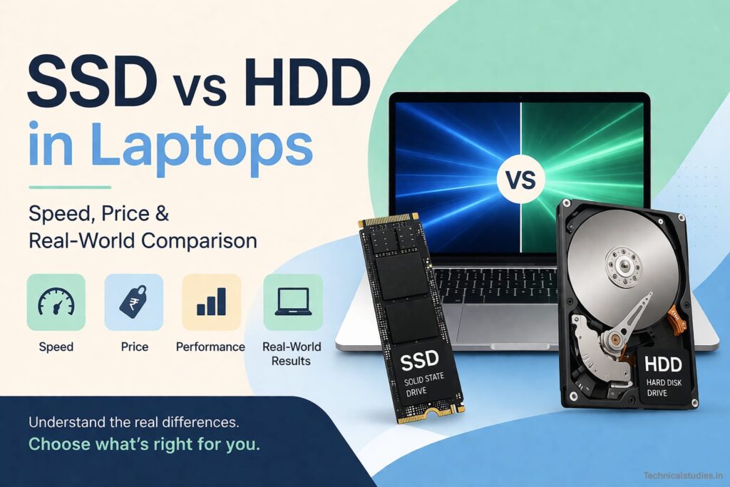 SSD vs HDD Laptops