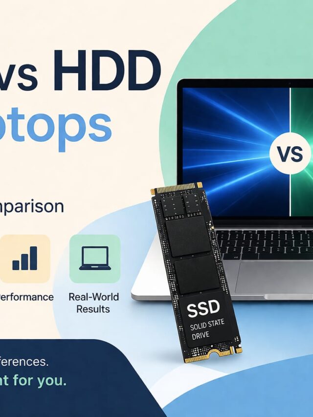 SSD vs HDD Laptops