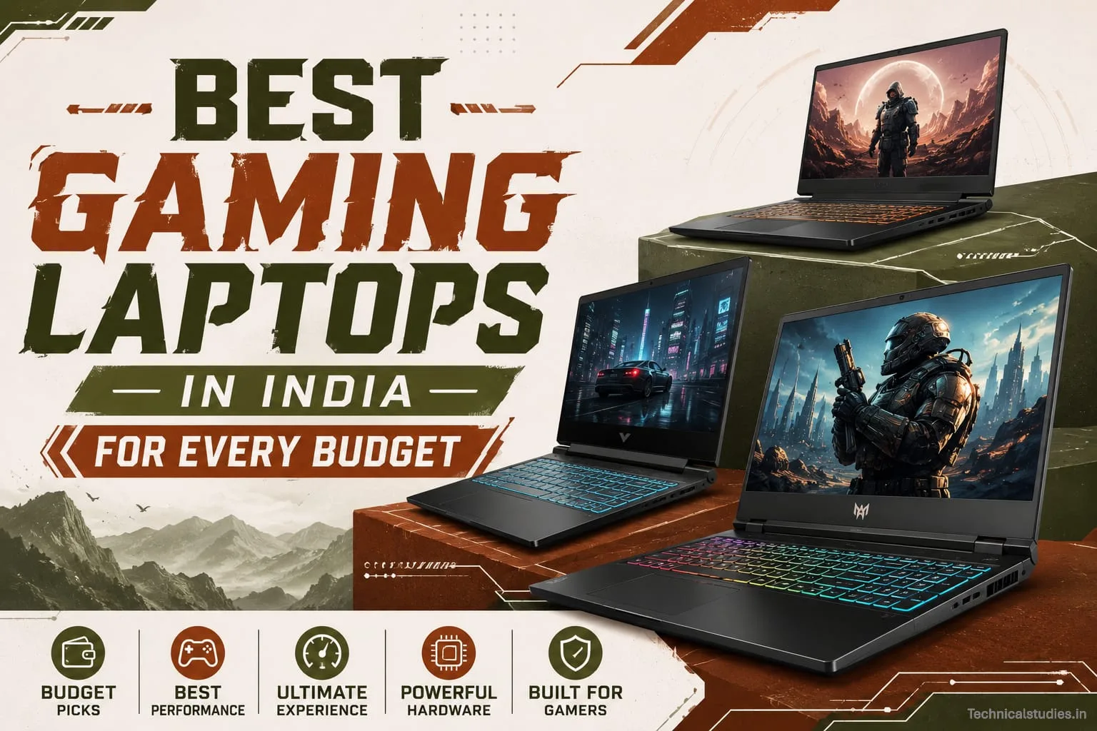 Best Gaming Laptops in India for Every Budget