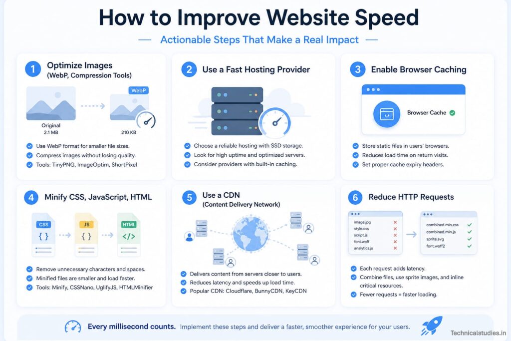 How to Improve Website Speed