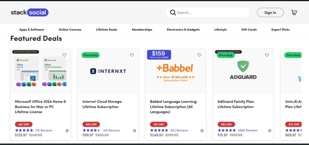Stack Social