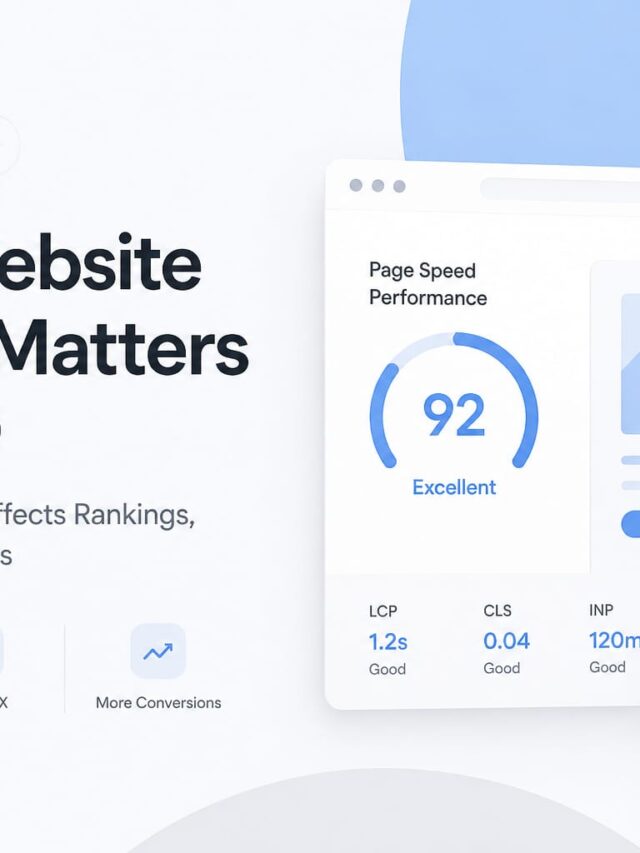 Why Website Speed Matters for SEO