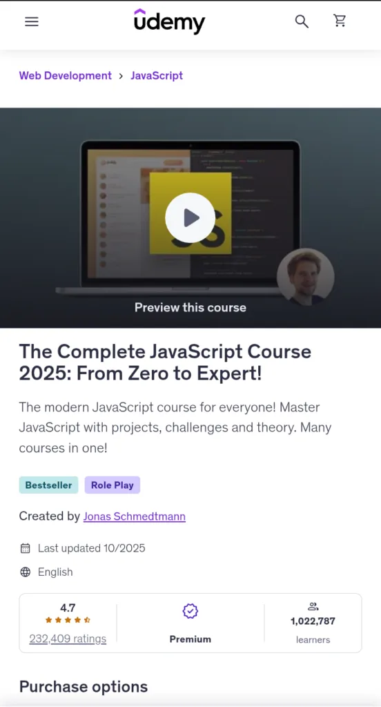 the complete javascript course from zero to expert the complete javascript course from zero to expert
