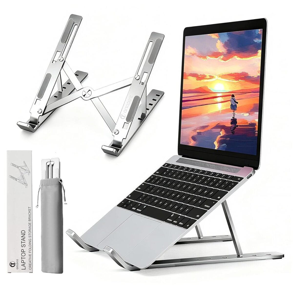 AITODOS TA Portable Aluminum Alloy Laptop Stand