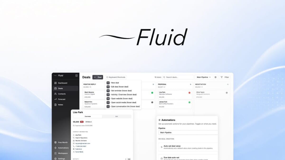 Fluid CRM Fluid CRM