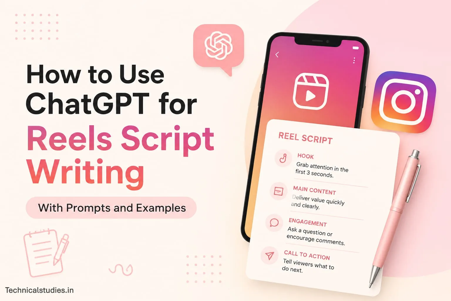 How to Use ChatGPT for Reels Script Writing