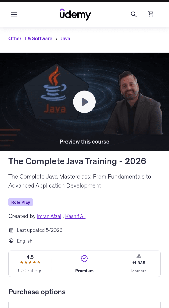 The Complete Java Training The Complete Java Training