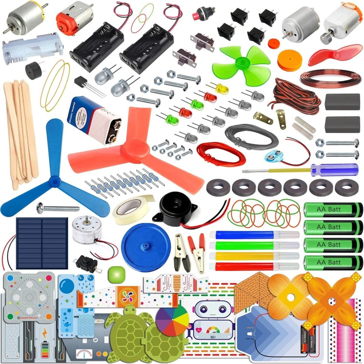 Kit4Curious 140 Experiments Science Projects kids