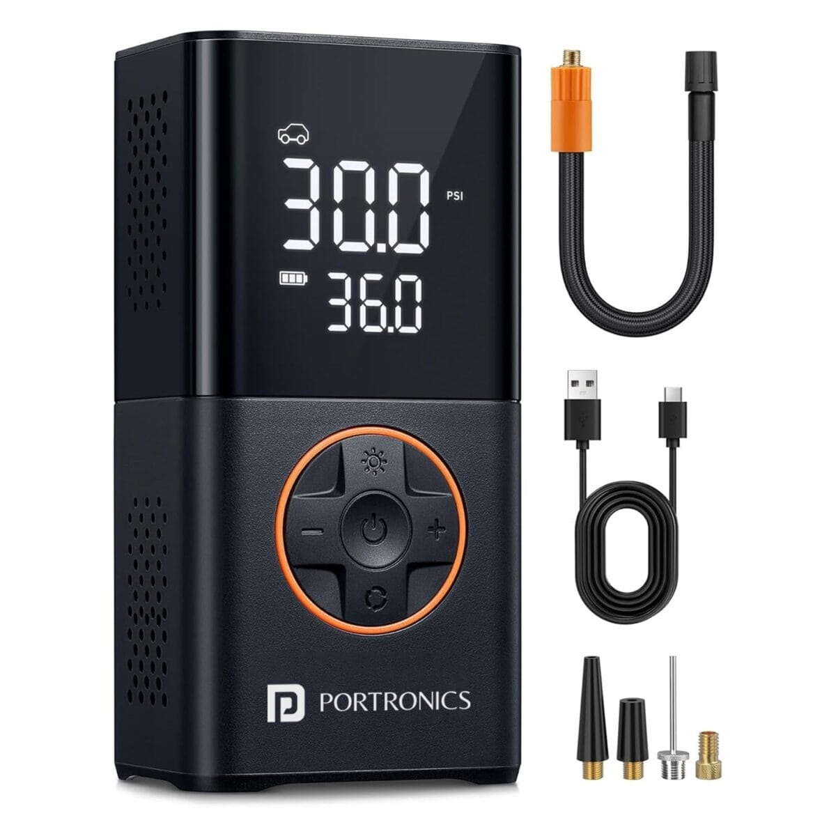 Portronics Vayu 3.0 Tyre Inflator Portronics Vayu 3.0 Tyre Inflator