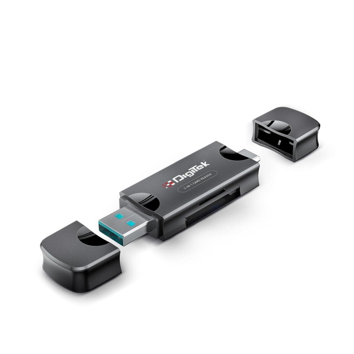 Digitek (DCR-007) USB-A 3.0 & Type C Card Reader Digitek (DCR-007) USB-A 3.0 & Type C Card Reader