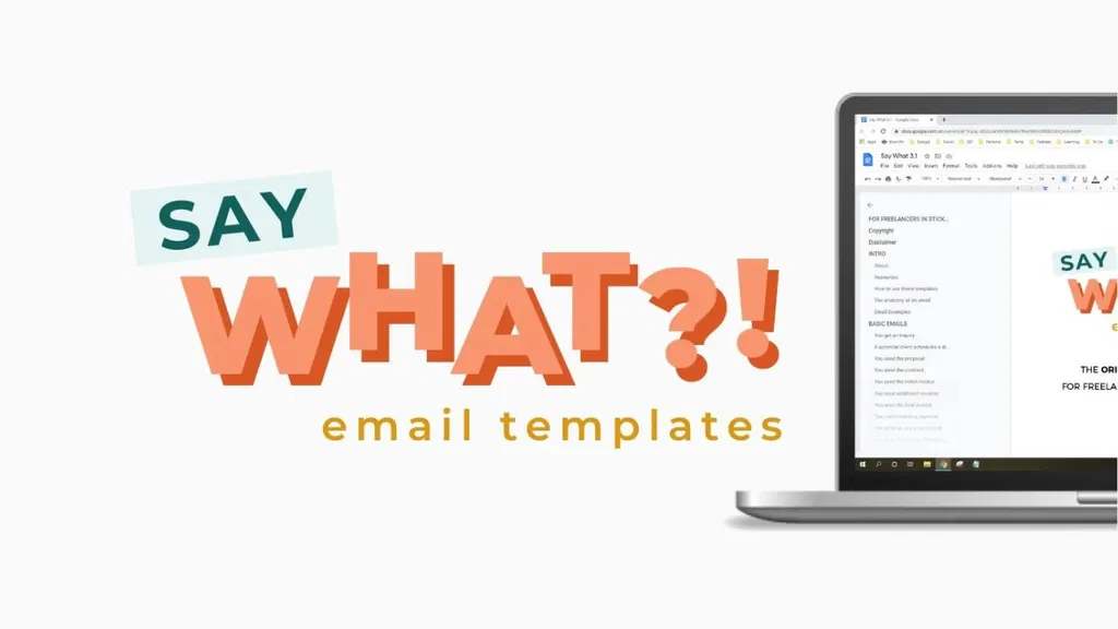 Say What - Email Templates Say What - Email Templates