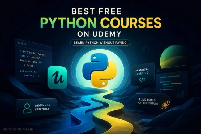 Best Free Python Courses on Udemy