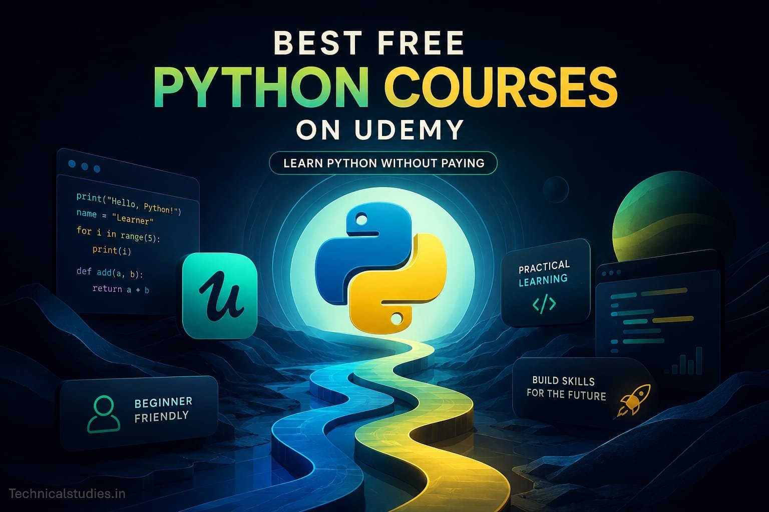 Best Free Python Courses on Udemy