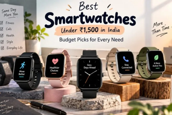 Best Smartwatches Under ₹1500 in India