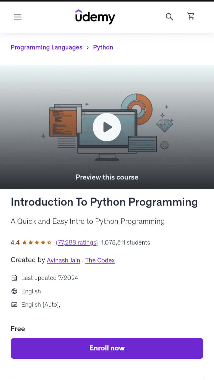 Introduction to Python Programming Introduction to Python Programming
